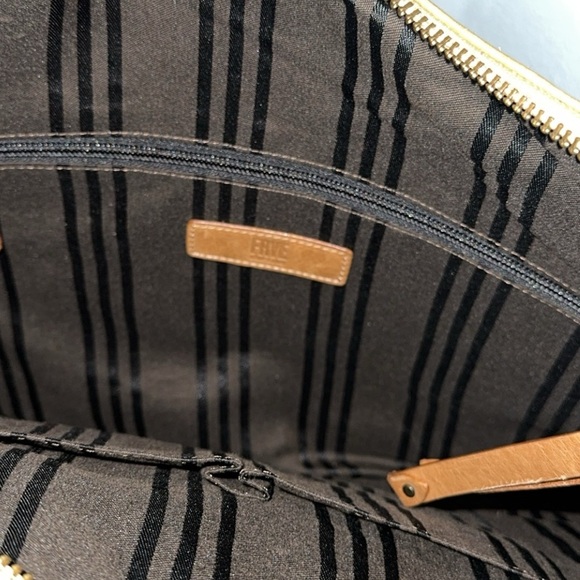 Frye Melissa Scooped Hobo Leather Large Bag Beige AUTHENTIC -LIKE NEW - Picture 11 of 12